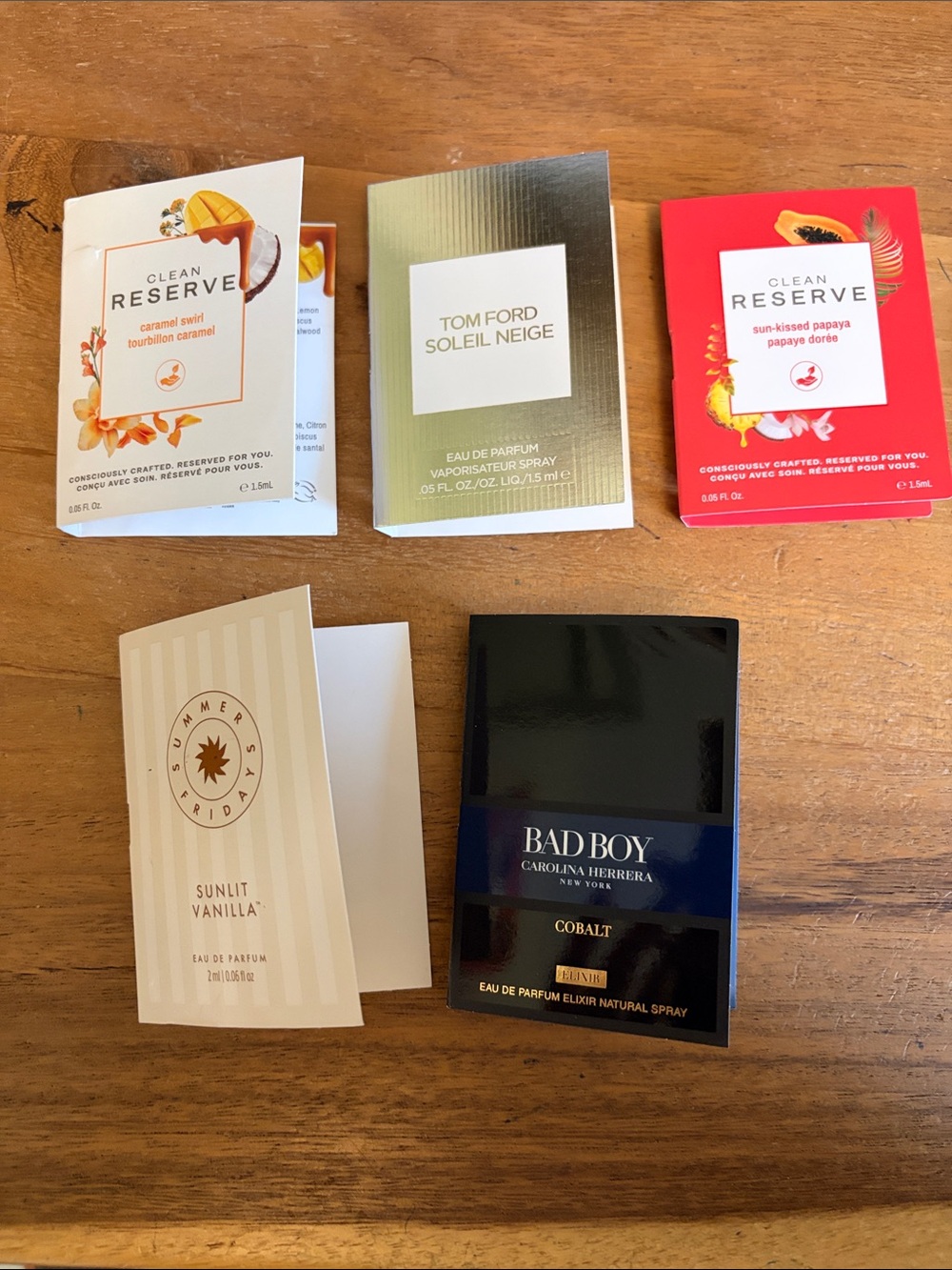 Fragrance Samples